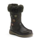 Rachel Shoes Derby Toddler Girls' Quilted Boots, Girl's, Size: 10 T, Red/coppr (rust/coppr)