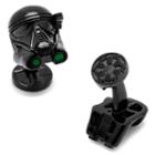 Star Wars: Rogue One 3d Death Trooper Helmet Cuff Links, Men's, Black