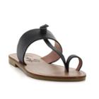 Seven7 St. Tropez Women's Sandals, Girl's, Size: 8, Black