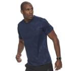 Men's Adidas Chevron Tech Tee, Size: Xxl, Blue (navy)