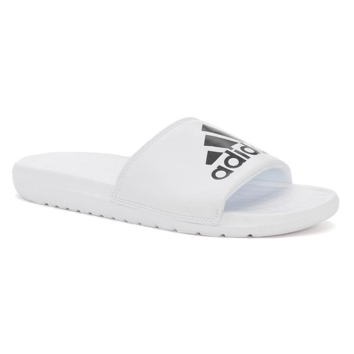 Adidas Voloomix Men's Slide Sandals, Size: 8, White