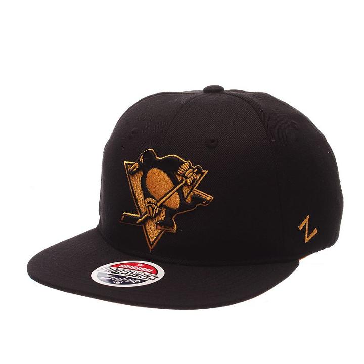 Adult Zephyr Pittsburgh Penguins Twilight Snapback Cap, Multicolor
