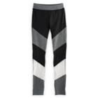 Girls 7-16 So&reg; Colorblock Leggings, Size: 7-8, Black