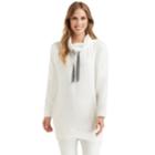 Women's Cuddl Duds Fleece Lounge Tunic, Size: Regular, Dark Brown