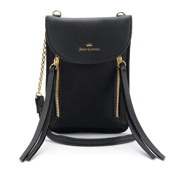 Juicy Couture Cellie Mini Crossbody Bag, Women's, Black