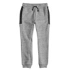 Boys 4-12 Sonoma Goods For Life&trade; Jogger Fleece Pants, Size: 4, Med Grey