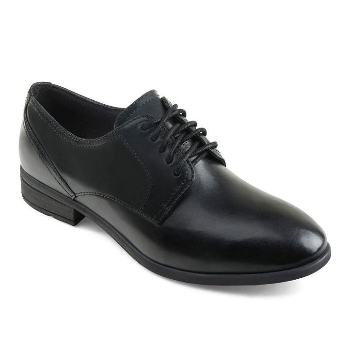Eastland Winona Women's Leather Oxford Shoes, Size: Medium (7.5), Black