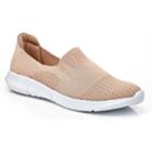 Henry Ferrera Women's Casual Knit Slip-on Sneakers, Size: Medium (10), Beig/green (beig/khaki)