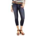 Juniors' Wallflower Legendary Belted Denim Capris, Girl's, Size: 9, Grey Other
