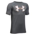 Boys 8-20 Under Armour Tech Logo Tee, Size: Large, Grey Other