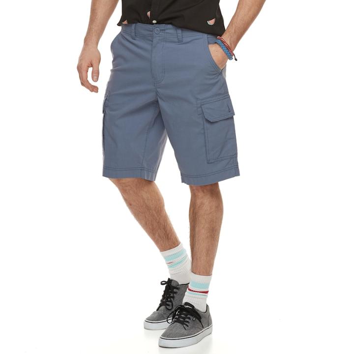 Men's Urban Pipeline&reg; Stretch Cargo Shorts, Size: 29, Med Blue