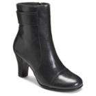 A2 By Aerosoles Remote Controle Women's Ankle Boots, Size: 7 Wide, Black