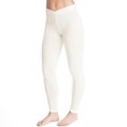 Women's Cuddl Duds Softwear Leggings, Size: Xlrg Av/rg, Lt Beige