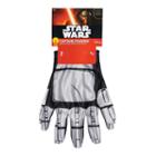 Star Wars: Episode Vii The Force Awakens Captain Phasma Kids Costume Gloves, Girl's, Multicolor