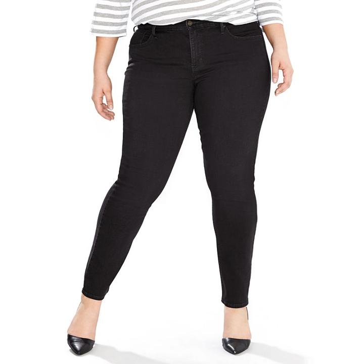 Plus Size Levi's 311 Shaping Skinny Jeans, Women's, Size: 18 - Regular, Black