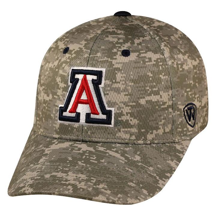 Adult Top Of The World Arizona Wildcats Digital Camo One-fit Cap, Grey Other