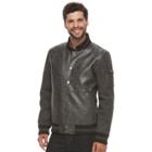 Men's Xray Slim-fit Varsity Jacket, Size: Small, Grey