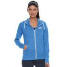 Women's Nike Gym Vintage Zip Up Hoodie, Size: Xl, Turquoise/blue (turq/aqua)