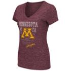 Women's Minnesota Golden Gophers Delorean Tee, Size: Xxl, Dark Red