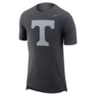 Men's Nike Tennessee Volunteers Enzyme Droptail Tee, Size: Large, Grey (anthracite)