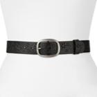 Sonoma Goods For Life&trade; Embossed Belt, Women's, Size: Large, Black