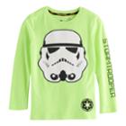 Boys 4-7x Star Wars A Collection For Kohl's Stormtrooper Glow In The Dark Graphic Tee, Size: 7x, Green Oth