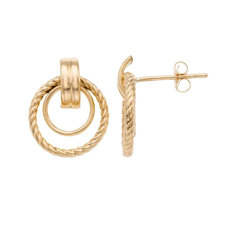 Forever 14k Doorknocker Earrings, Women's, Gold