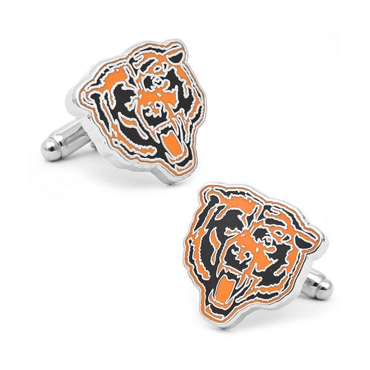 Chicago Bears Cuff Links, Men's, Multicolor