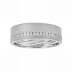 Love 360 14k White Gold 1/4 Carat T.w. Diamond Wedding Ring, Adult Unisex, Size: 10