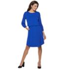 Women's Apt. 9&reg; Blouson Dress, Size: Xxl, Med Blue