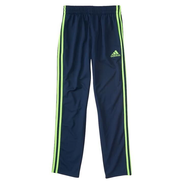 Boys 4-7x Adidas Striped Impact Tricot Pants, Size: 4, Blue Other