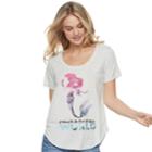 Disney's The Little Mermaid Juniors' Ariel Part Of Your World Graphic Tee, Teens, Size: Small, Beig/green (beig/khaki)