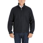 Men's London Fog Heritage By London Fog Wool-blend Twill Hipster Jacket, Size: Xl, Blue (navy)