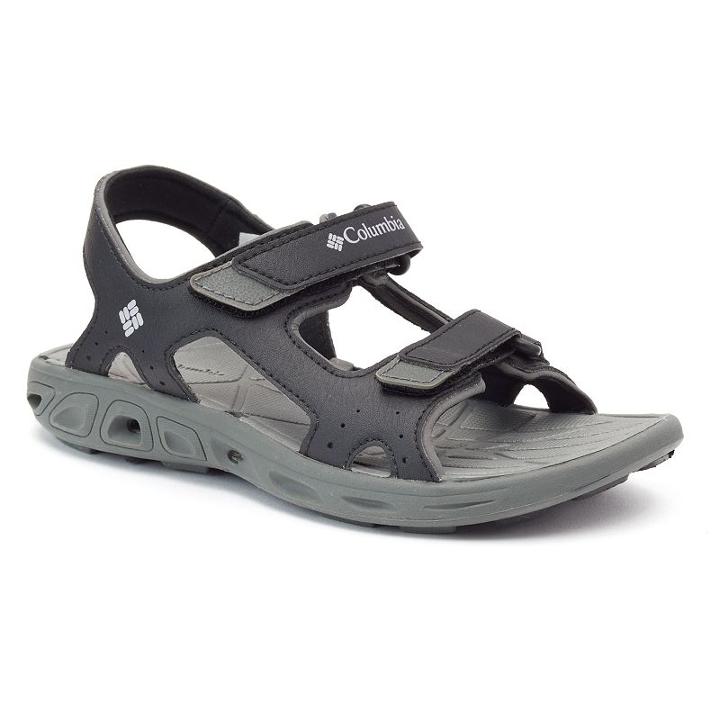Columbia Techsun Vent Kids' Water Sandals, Kids Unisex, Size: 2, Grey (charcoal)