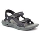 Columbia Techsun Vent Kids' Water Sandals, Kids Unisex, Size: 2, Grey (charcoal)