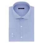 Men's Van Heusen Fresh Defense Slim-fit Dress Shirt, Size: 16.5-34/35, Blue Other