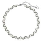 Simply Vera Vera Wang Chain Wrapped Simulated Pearl Necklace, Women's, White