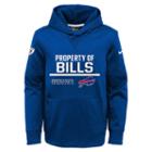 Boys 8-20 Nike Buffalo Bills Circuit Therma-fit Hoodie, Boy's, Size: M(10-12), Med Blue