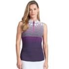 Women's Tail Raven 1/4-zip Golf Tank, Size: Xl, Purple Oth