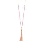 Lc Lauren Conrad Tassel Pendant Necklace, Women's, Pink