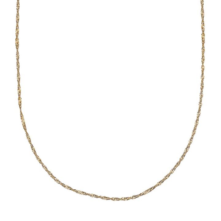 Primrose 14k Gold Over Silver Singapore Chain Necklace - 24 In, Women's, Size: 24