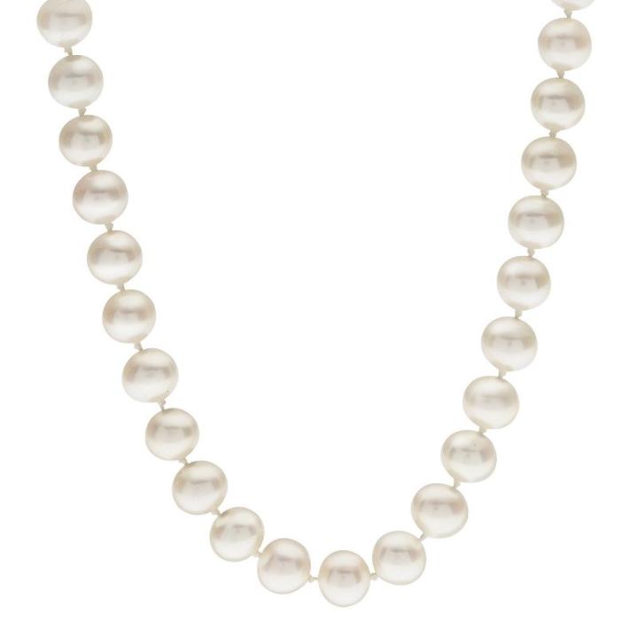 Pearlustre By Imperial 7-7.5 Mm Freshwater Cultured Pearl Necklace - 23 In, Women's, Size: 22, White