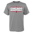 Boys 8-20 Adidas Chicago Bulls Neue Phrase Tee, Size: M(10-12), Grey