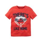 Toddler Boy Carter's There's No Plate Like Home Graphic Tee, Size: 2t, Red