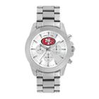 Game Time, Women's San Francisco 49ers Knockout Watch, Silver