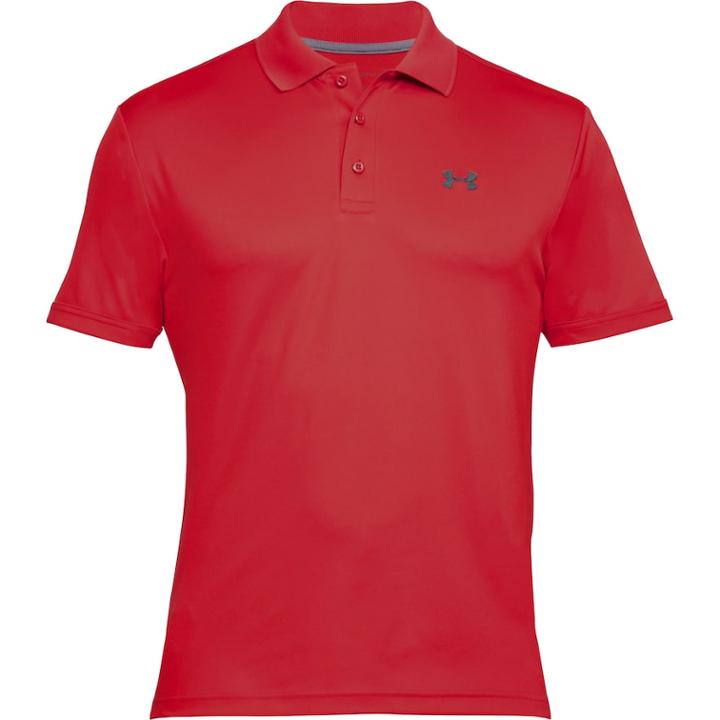 Men's Under Armour Performance Golf Polo, Size: Xl, Brt Red