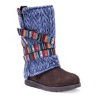 Muk Luks Nikki Women's Water Resistant Winter Boots, Size: 11, Dark Blue
