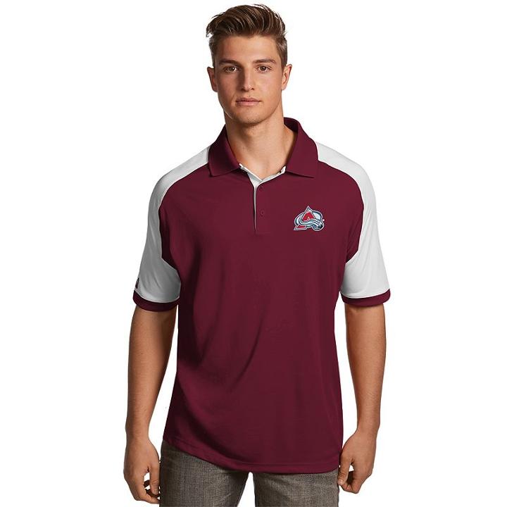 Men's Antigua Colorado Avalanche Century Polo, Size: Xxl, Dark Red
