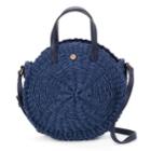 Lc Lauren Conrad Cookie Crossbody Bag, Women's, Blue (navy)