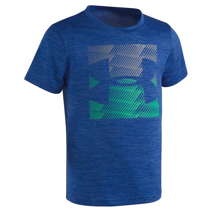 Boys 4-7 Under Armour Boxed Logo Tee, Boy's, Size: 4, Blue (navy)